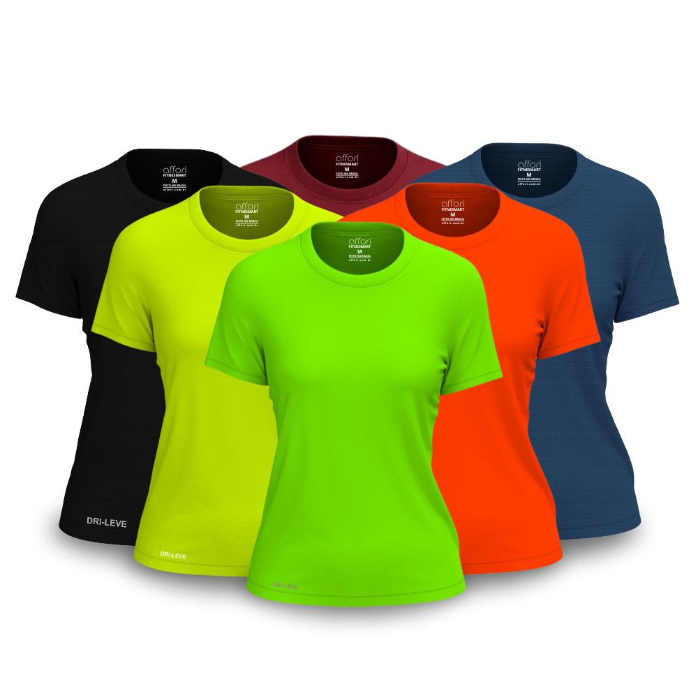 6-teiliges Damen T-Shirt Set - Anti-Schweiß - KONIGFIT