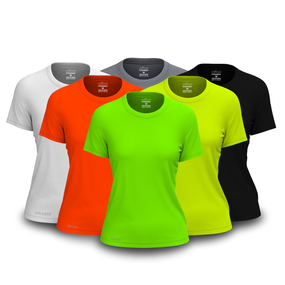 6-teiliges Damen T-Shirt Set - Anti-Schweiß - KONIGFIT