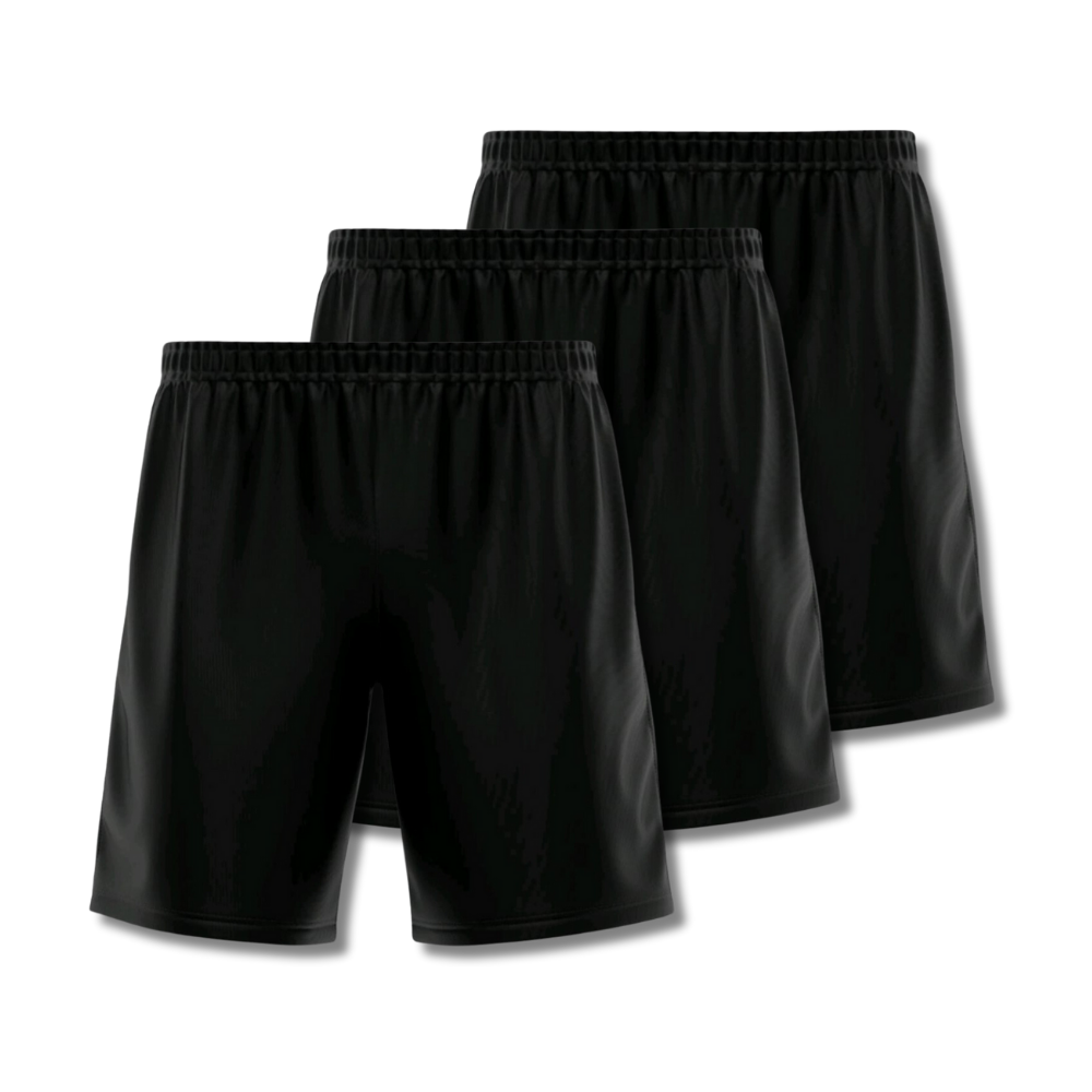 3-teiliges Shorts-Set für Herren – Anti-Schweiß und Anti-Geruch - KONIGFIT