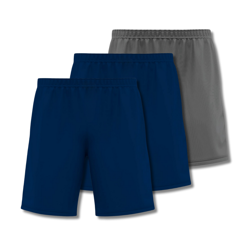 3-teiliges Shorts-Set für Herren – Anti-Schweiß und Anti-Geruch - KONIGFIT
