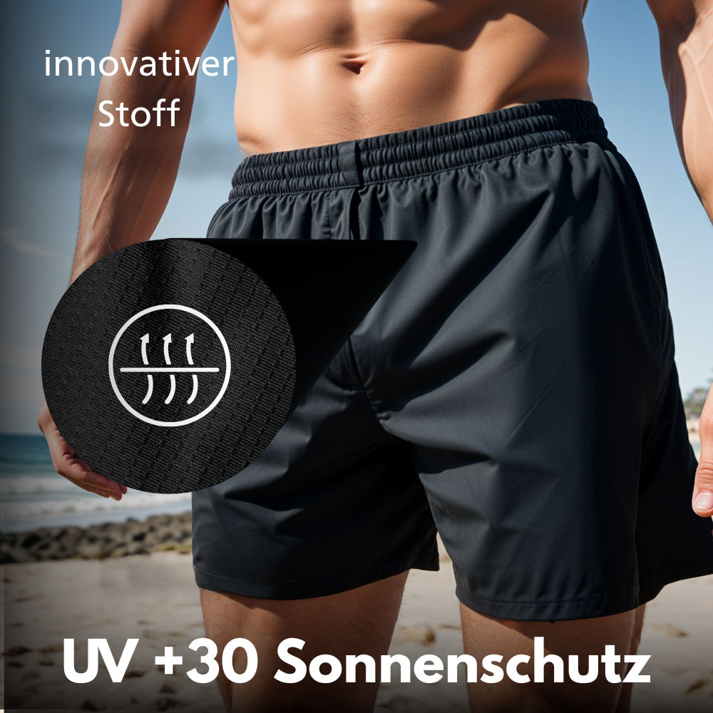 3-teiliges Shorts-Set für Herren – Anti-Schweiß und Anti-Geruch - KONIGFIT